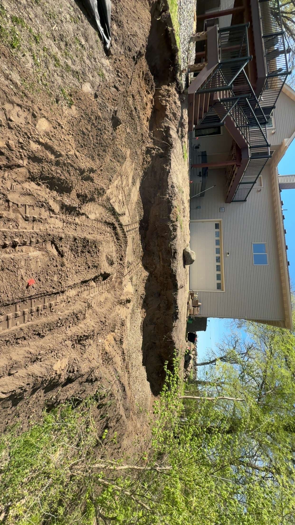 Gallery photos for Boulder Wall and Natural Stone Steps for Lakefront Access: Image #1