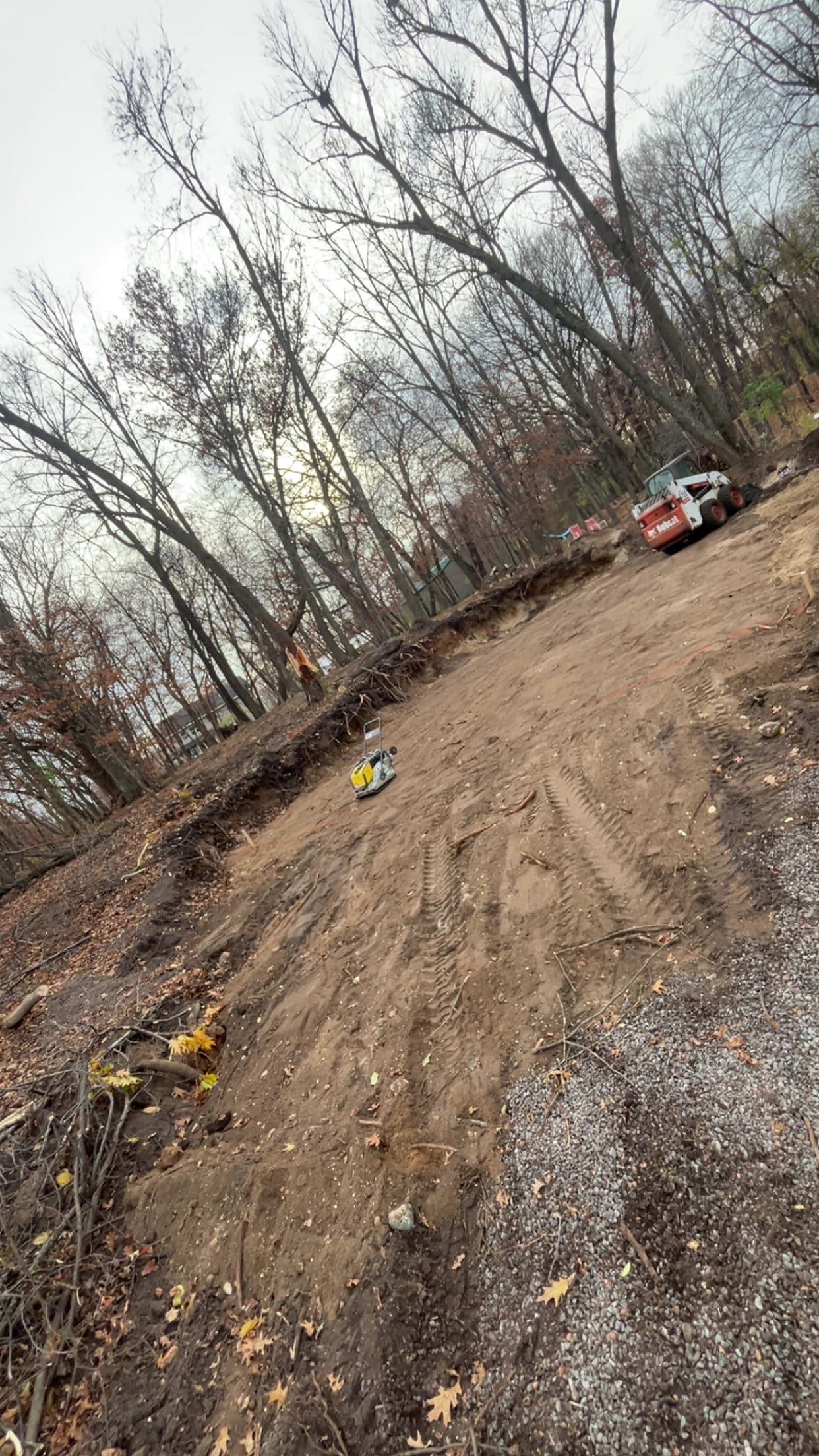 Gallery photos for New Concrete Foundations in a Wooded Area: Image #2