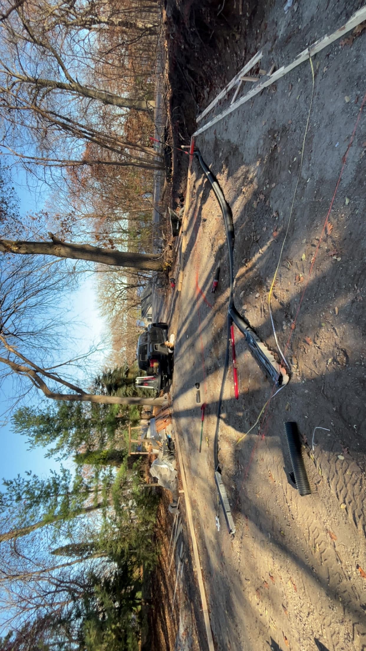 Gallery photos for New Concrete Foundations in a Wooded Area: Image #3