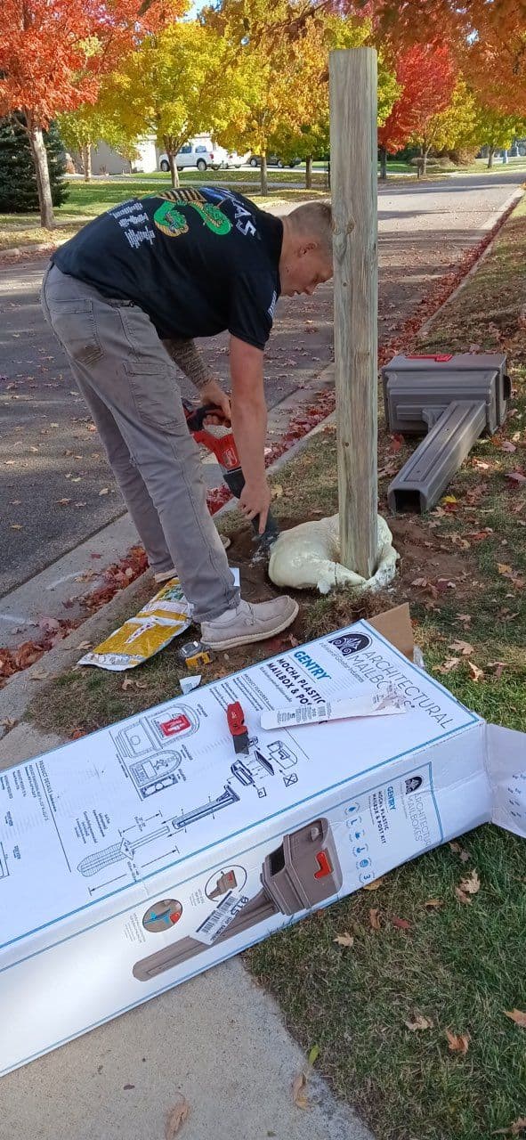 Gallery photos for Terrain Transformations Revives Mailboxes in St. Cloud: Image #1